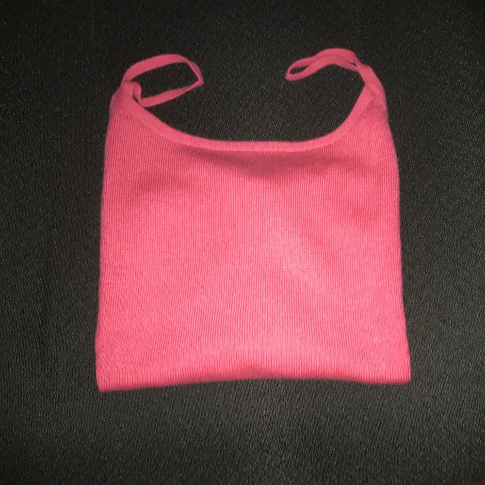 Lands End Pink Kaschmir Tank Top